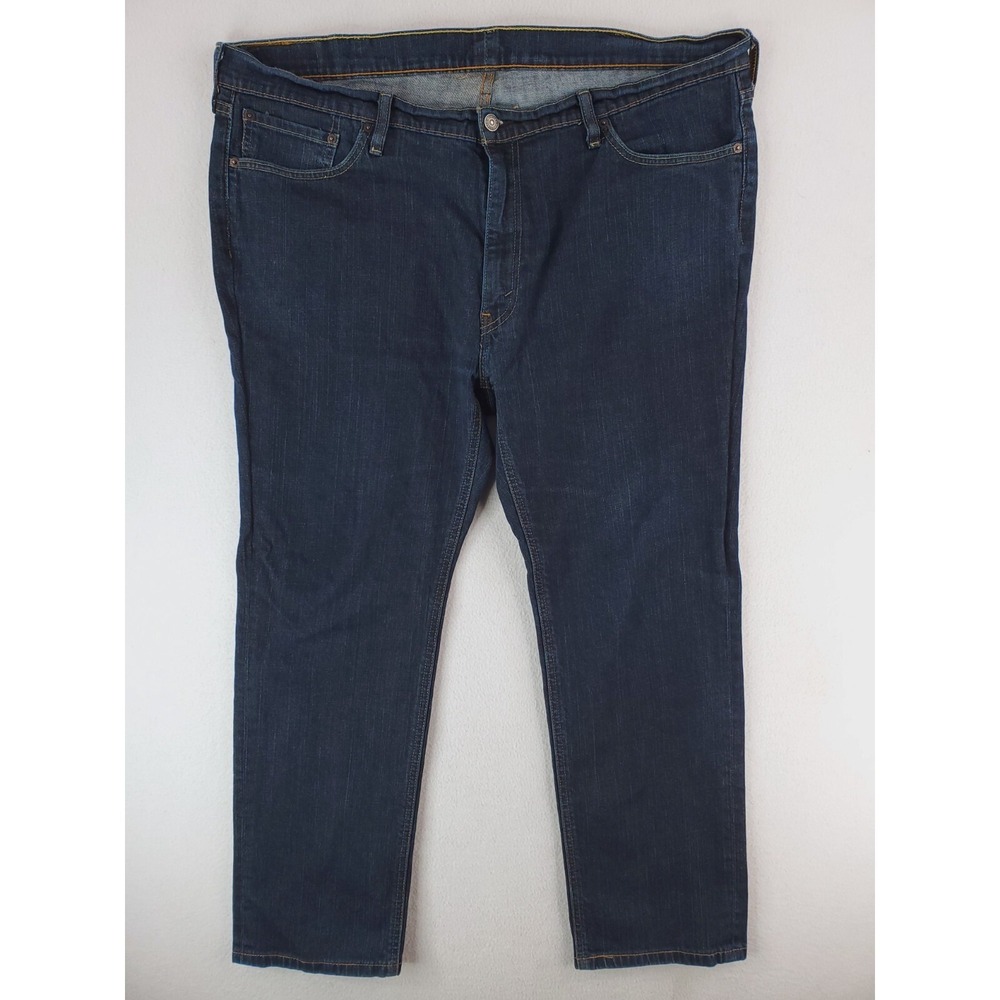 Levis 541 Jeans Mens 44x30* Blue Athletic Tapered Stretch Denim Dark Wash Pants